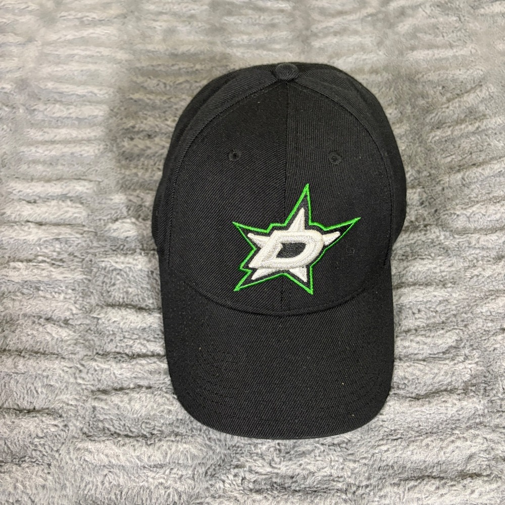47 Brand Dallas Stars NHL Baseball Cap Hat Black OSFA Adjustable AT676